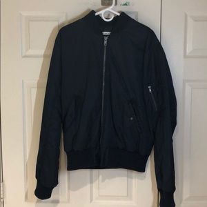 NEW without tag Pacsun men navy bomber jacket